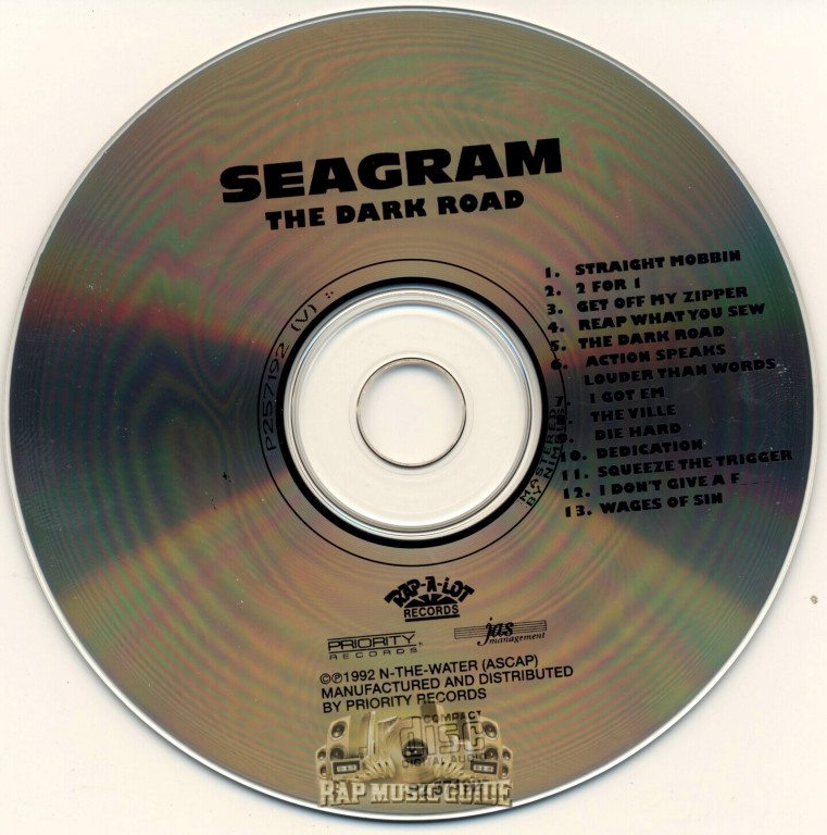 本・音楽・ゲーム★G-RAP / Seagram ‎– The Dark Roads